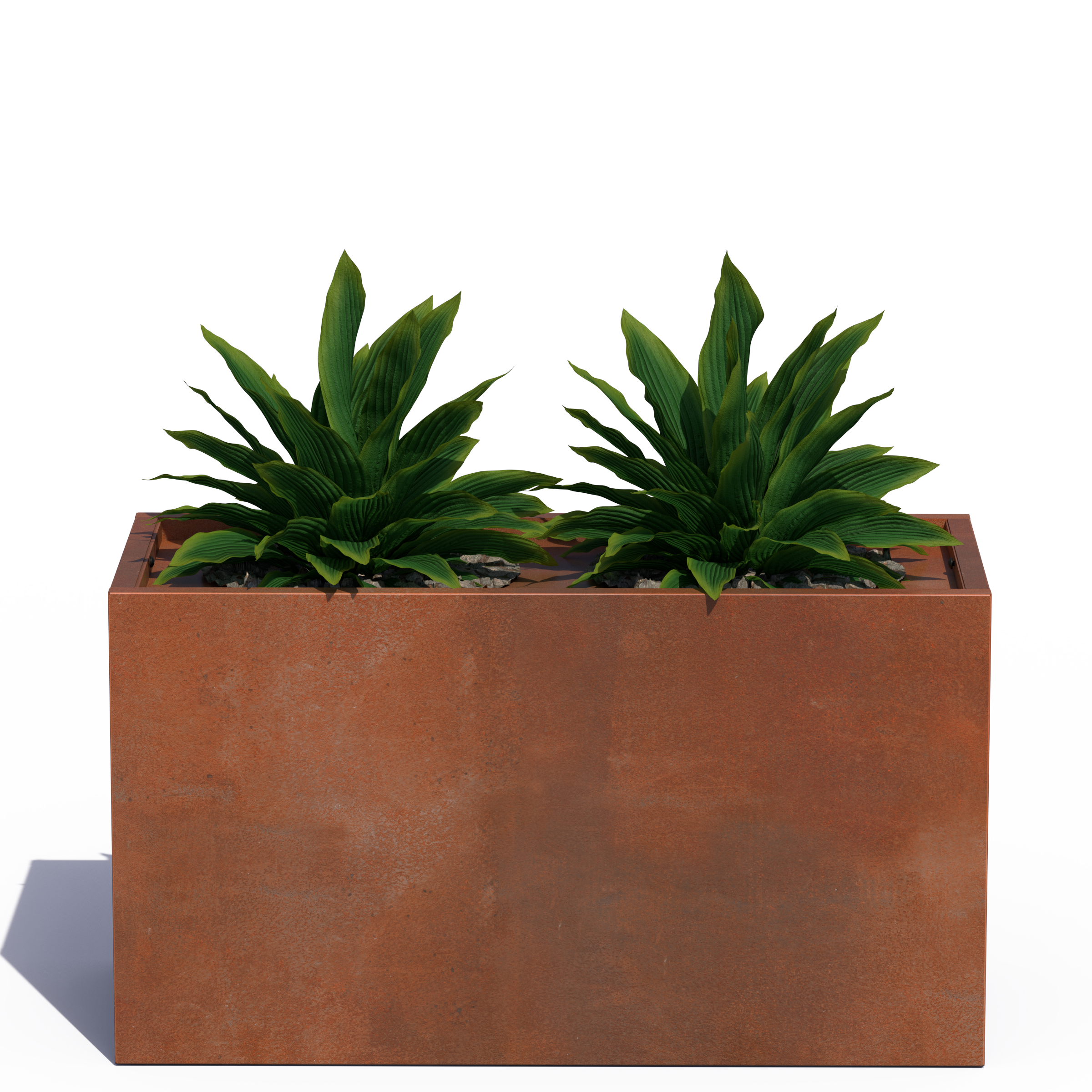 Corten Rectangle Planter