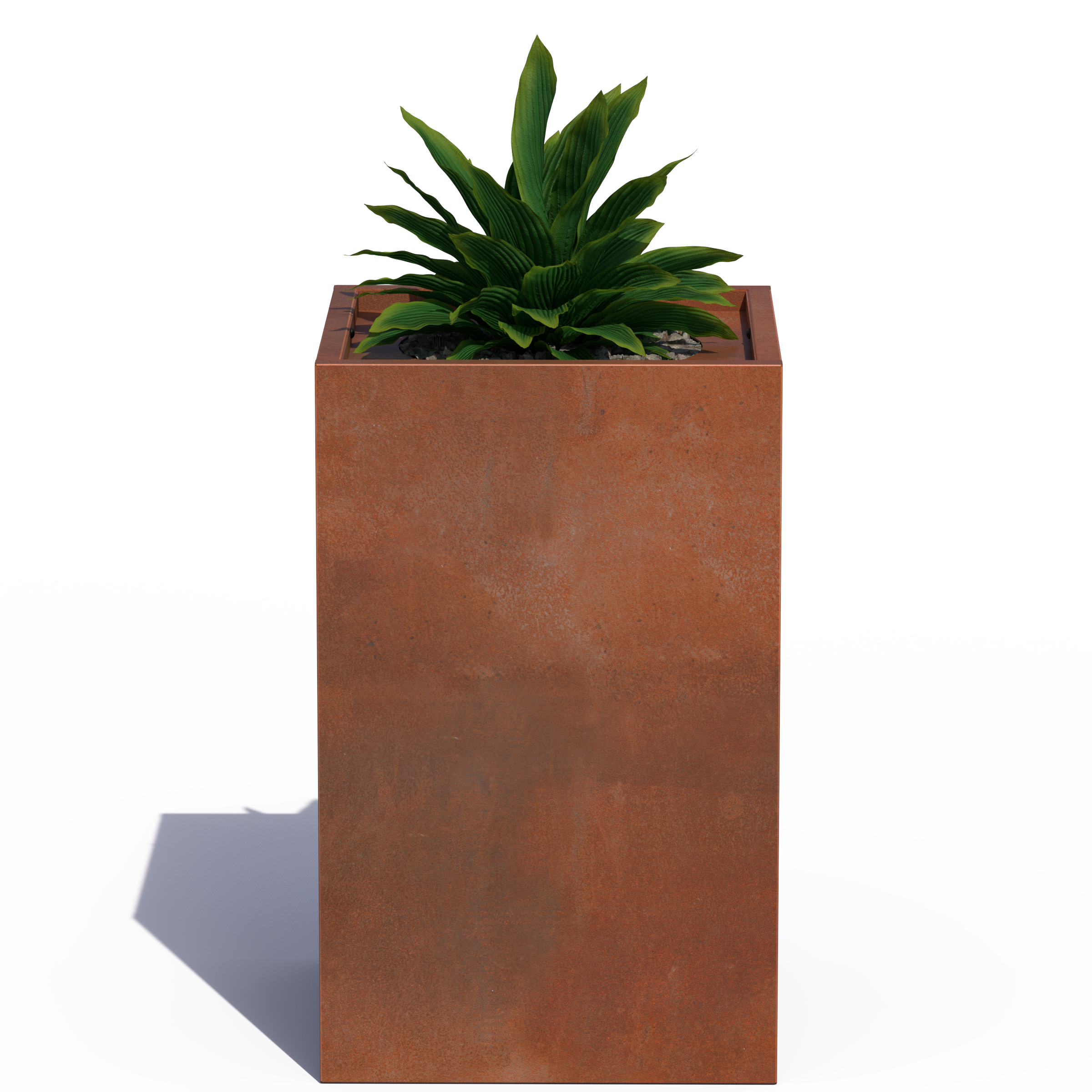 Corten Rail Planter