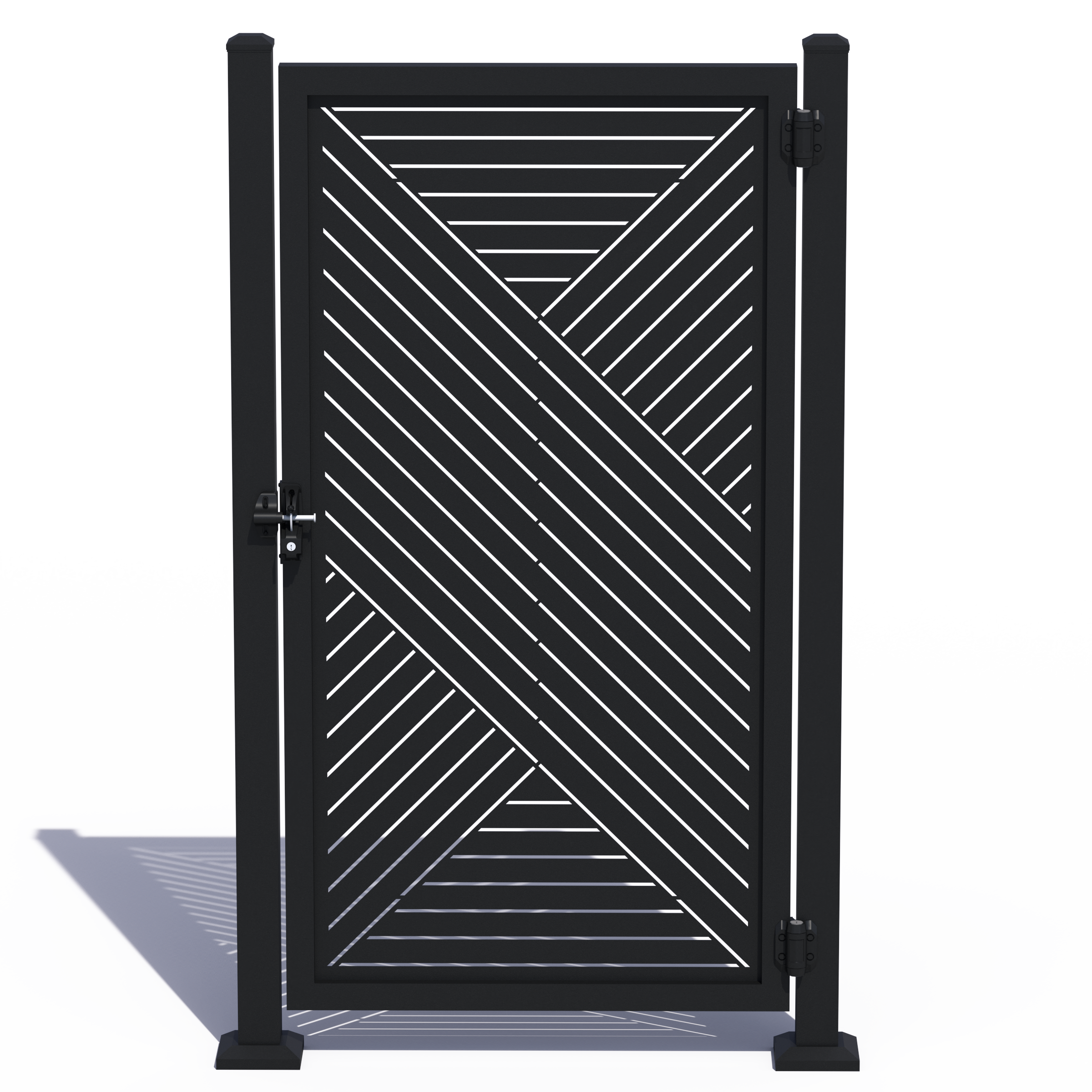 Custom Width Privacy Gate (Hexx) 68