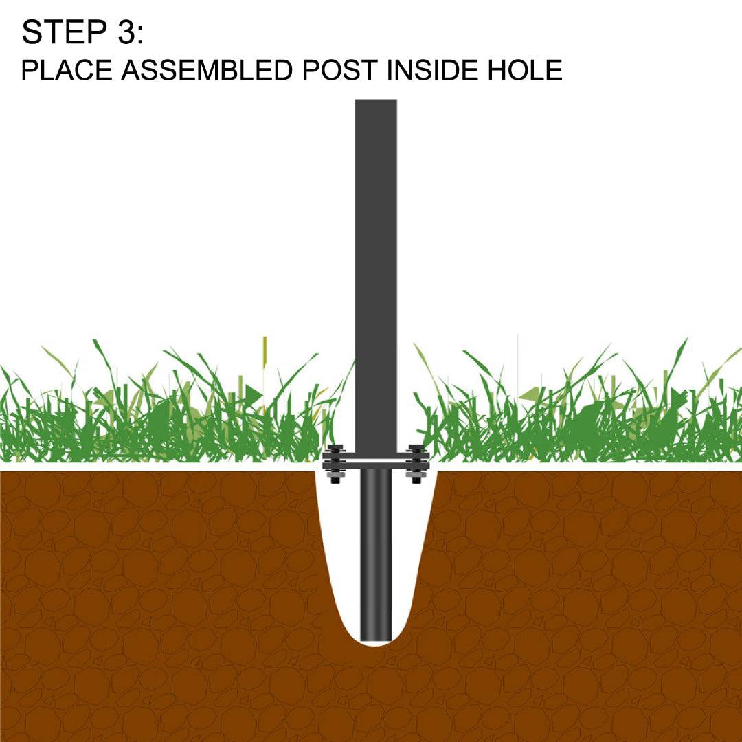 In-Ground Garden Post