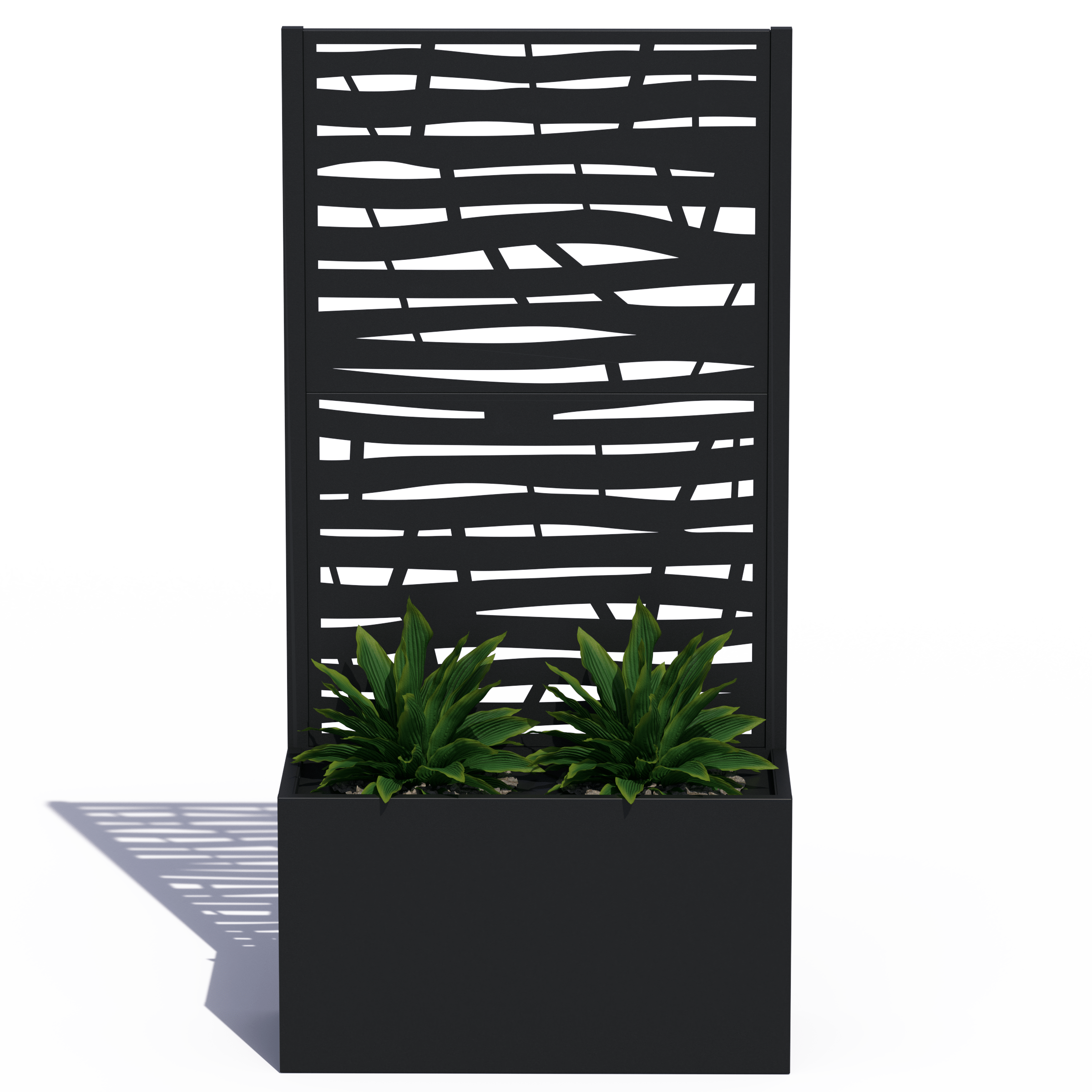 Jardinière et écran en aluminium Hideaway - SIMPLE FACE - *PRÉCOMMANDEZ MAINTENANT ET ÉCONOMISEZ*