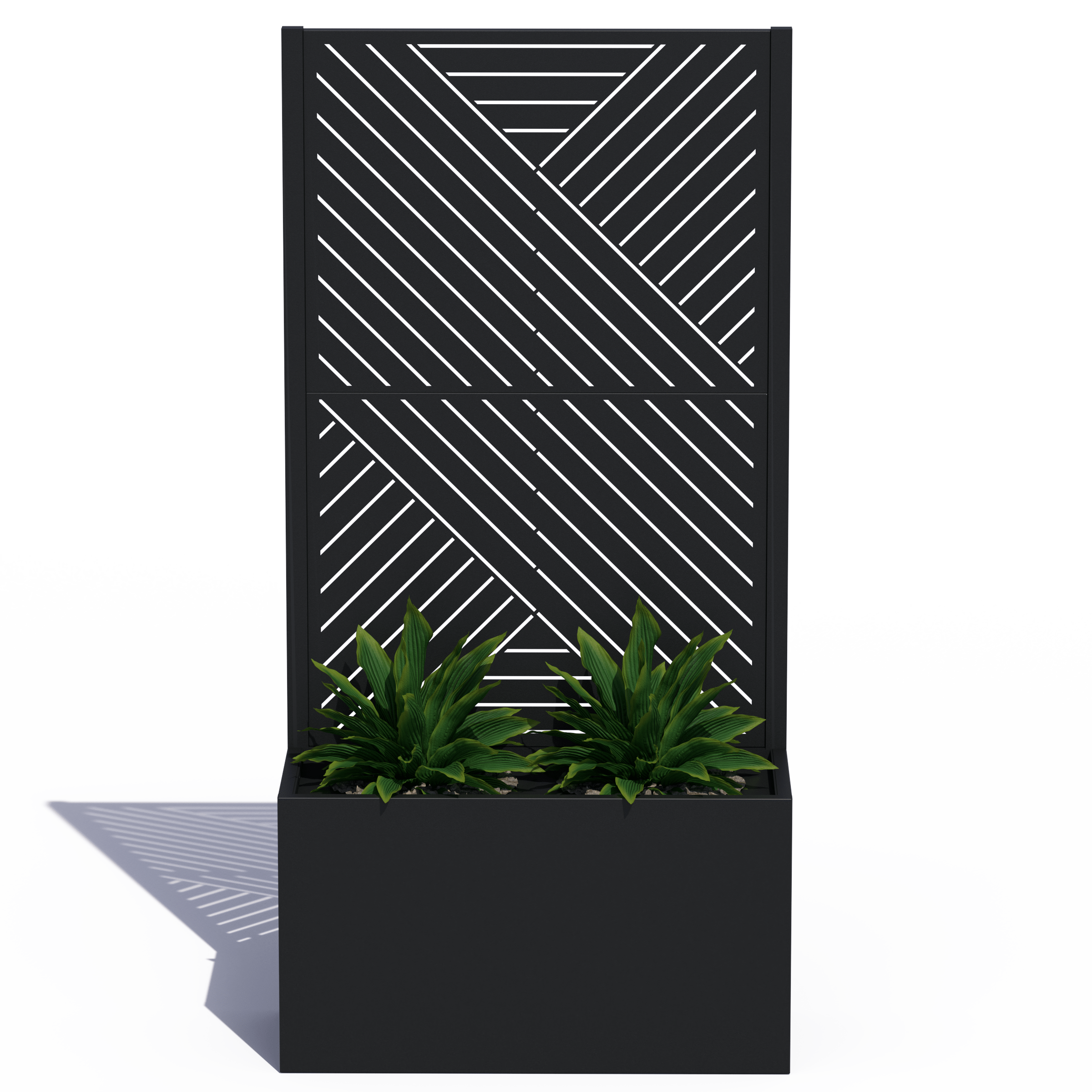 Jardinière et écran en aluminium Hideaway - SIMPLE FACE - *PRÉCOMMANDEZ MAINTENANT ET ÉCONOMISEZ*