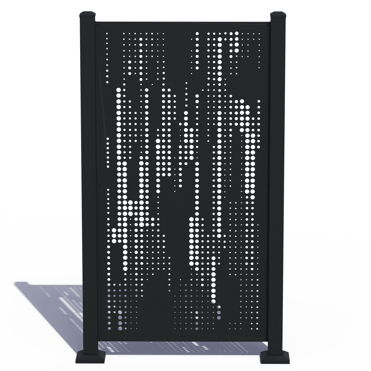 Rain Privacy Screen - Raindrop Outdoor Privacy Panel | HIDEAWAY Canada