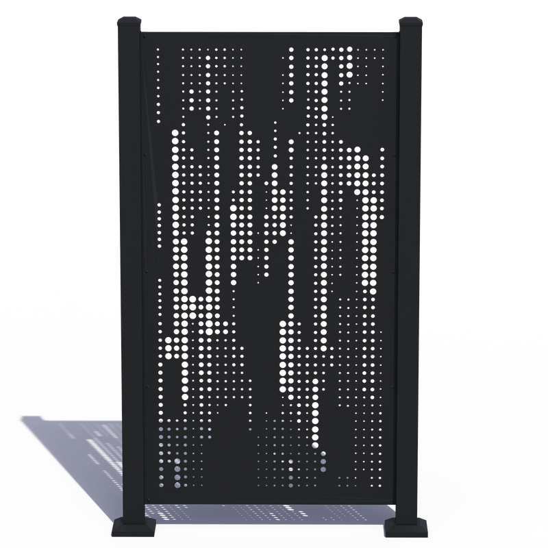 Rain Privacy Screen - Raindrop Outdoor Privacy Panel | HIDEAWAY Canada