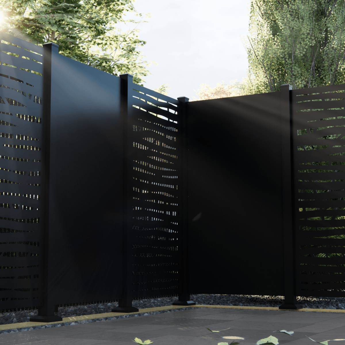 Paciffic Rim Privacy Screen Solid Privacy Screen - 100% Privacy Panel | HIDEAWAY Canada